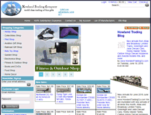 Tablet Screenshot of howlandtradingco.com